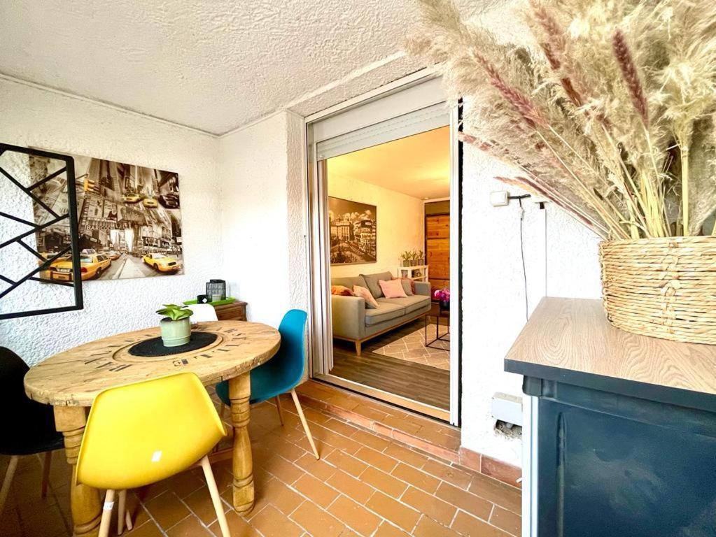 Perle Du Rivage - Plage 50M, Clim, Wifi, 2 Pers フォス・シュル・メール エクステリア 写真