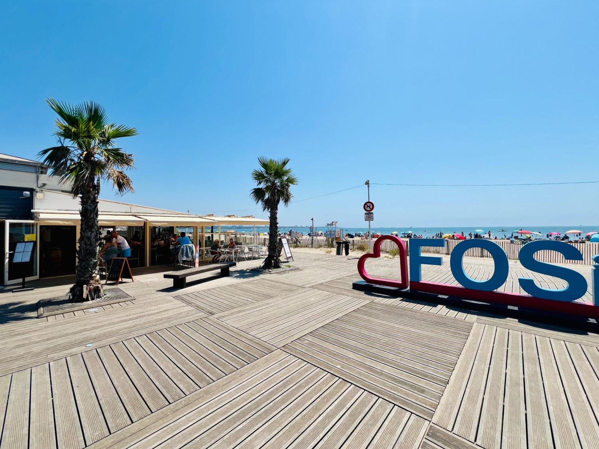 Perle Du Rivage - Plage 50M, Clim, Wifi, 2 Pers フォス・シュル・メール エクステリア 写真