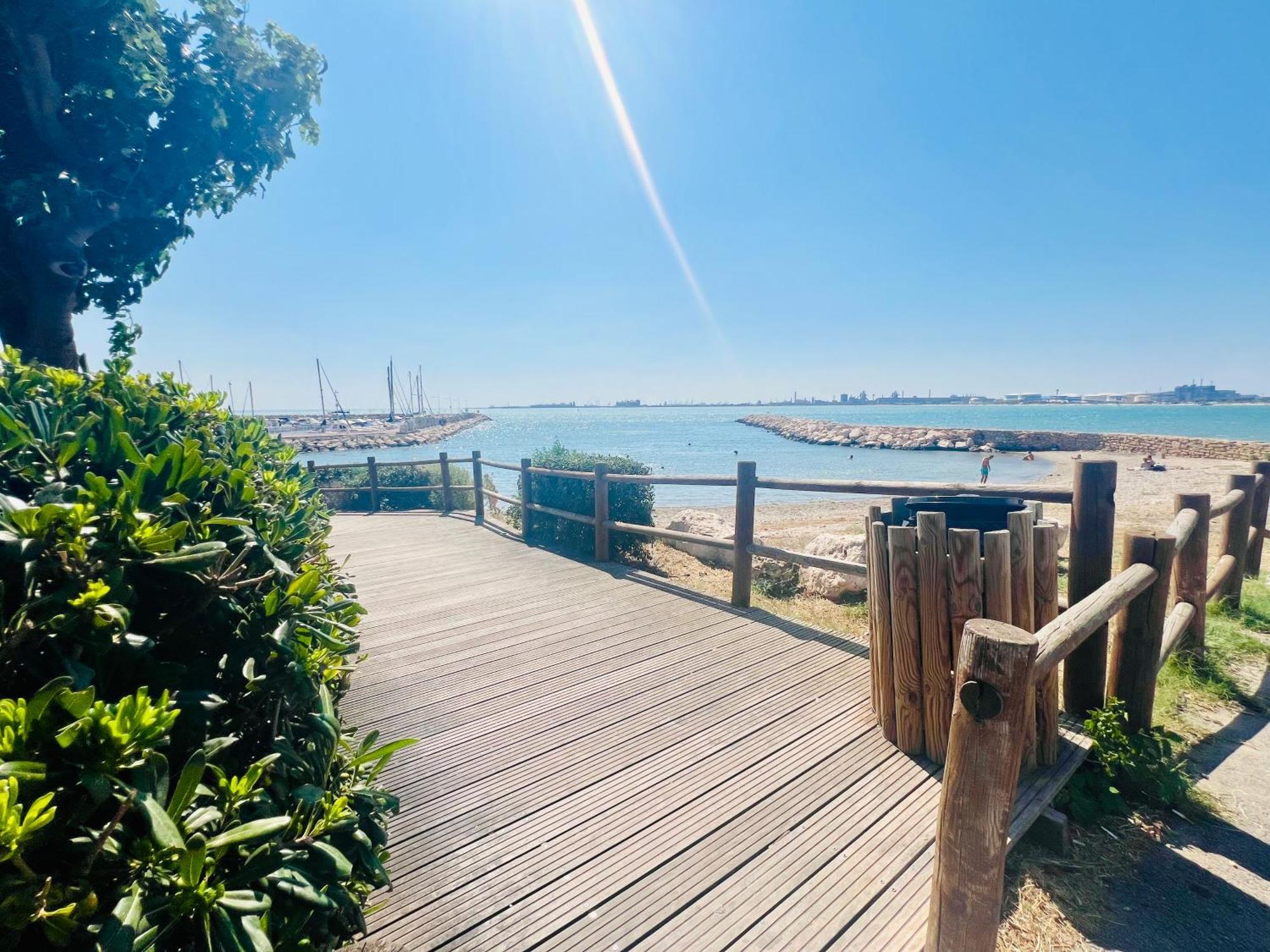Perle Du Rivage - Plage 50M, Clim, Wifi, 2 Pers フォス・シュル・メール エクステリア 写真